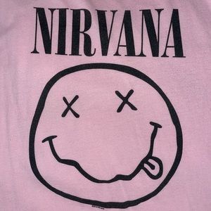 Pink Nirvana t-shirt